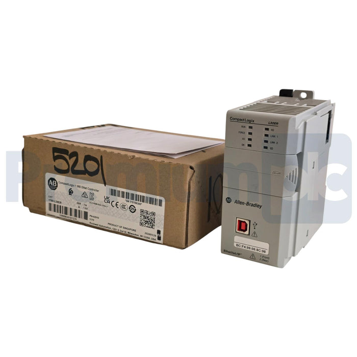 Allen-Bradley 1769-L30ER /A CompactLogix 5370 L3 ENet Controller 1 MB 2024 NSMP