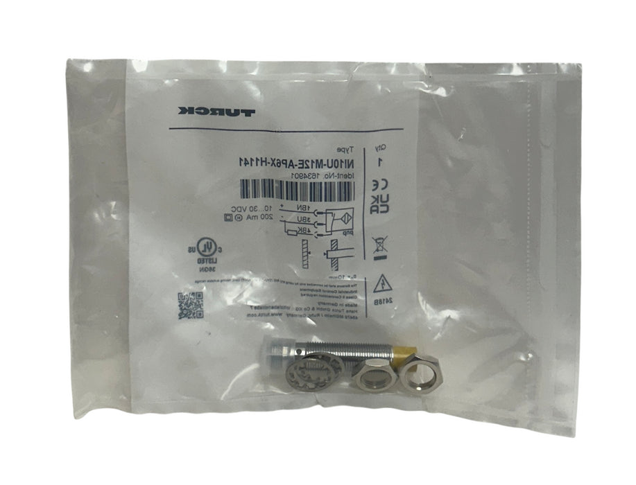 TURCK NI10U-M12E-AP6X-H1141 / 1634901 INDUCTIVE SENSOR UPROX 10-30VDC 200mA NSFS
