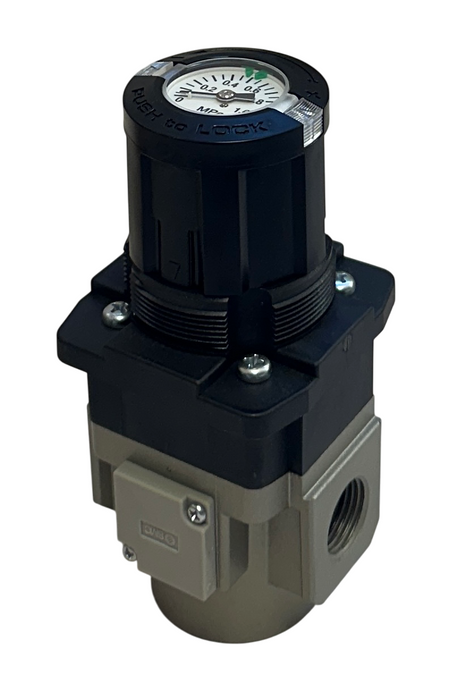 SMC ARG40-F04G1 / ARG40F04G1 ARC REGULATOR GAUGE-HANDLE W/ PRESSURE GAUGE NSMP