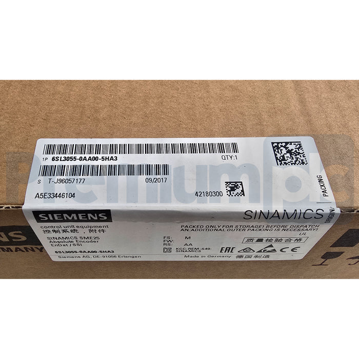 Siemens 6SL3055-0AA00-5HA3 SINAMICS Sensor Module SME25 Absolute Encoder NSFS