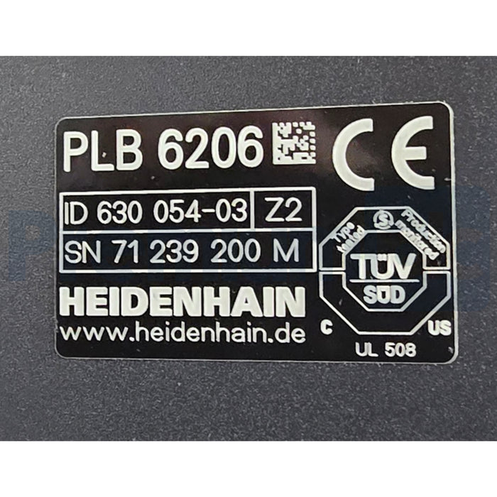 HEIDENHAIN PLB 6206 / PLB6206 Basic Module 6-Slot 630054-03 630 054-03 Z2 NSMP