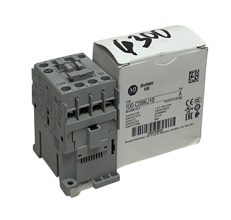 ALLEN BRADLEY 100-C09KJ10 /A BULLETIN 100 IEC CONTACTOR 24VAC 3-POLE OEM NSMP
