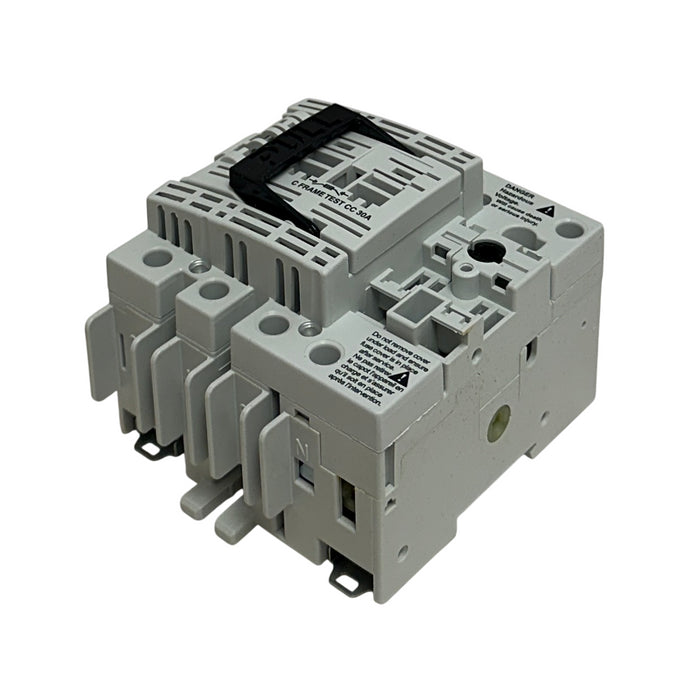 EATON R4H3030FCCSN FUSIBLE ROTARY DISCONNECT H-FRAME 30A CC 3P 600VAC NSMP