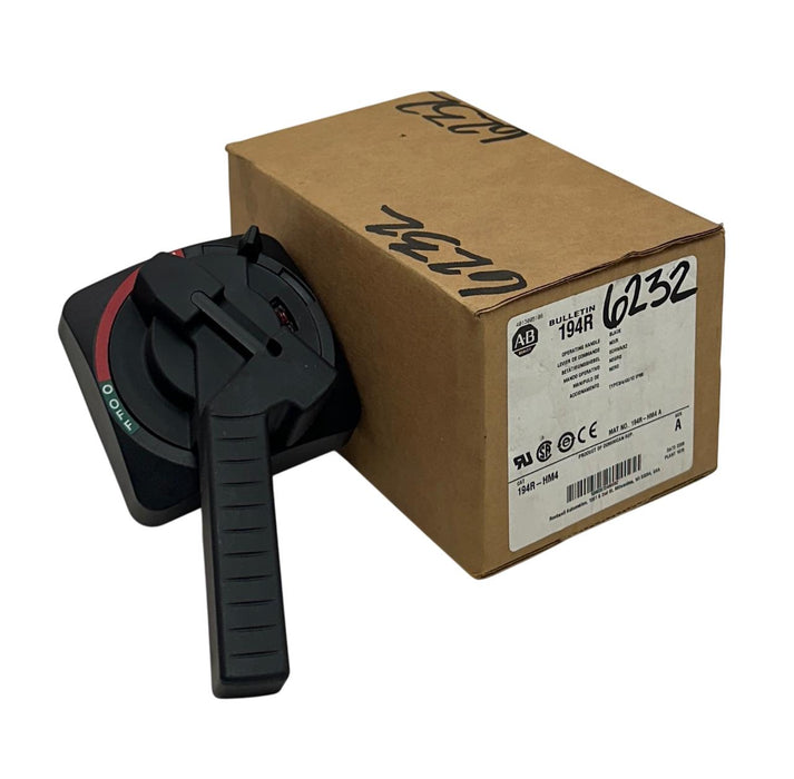 ALLEN BRADLEY 194R-HM4 /A BULLETIN 194R OPERATING HANDLE BLACK OEM 194RHM4 NSMP