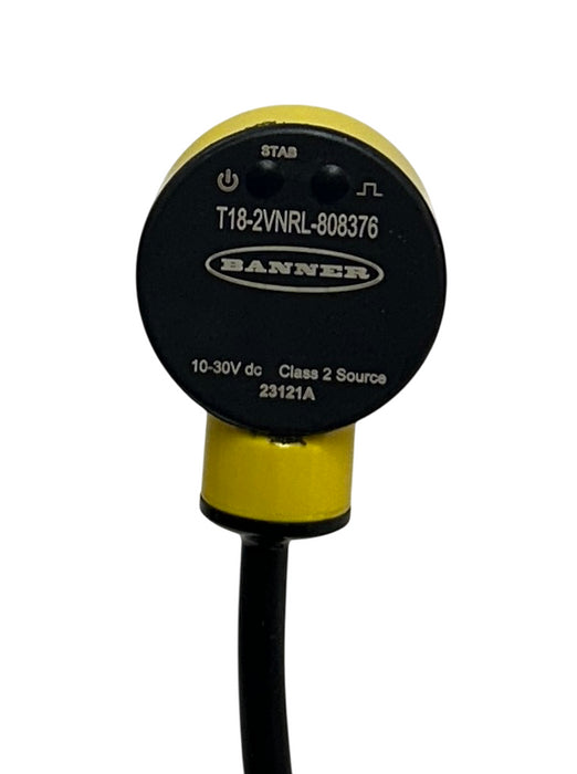 BANNER T18-2VNRL-808376 / 808376 PHOTOELECTRIC WASHDOWN SENSOR 25000mm NPN NSMP