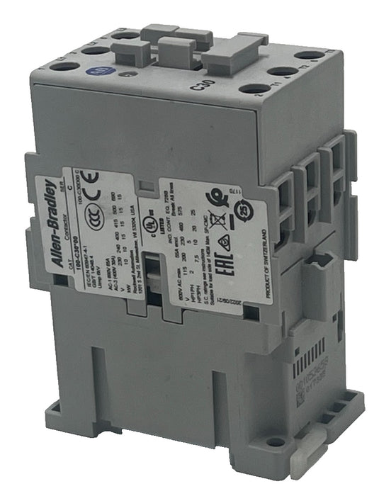 Allen Bradley 100-C30D00 /C IEC Contactor 30A 600V 120VAC COIL 100-C30*00 NSNP