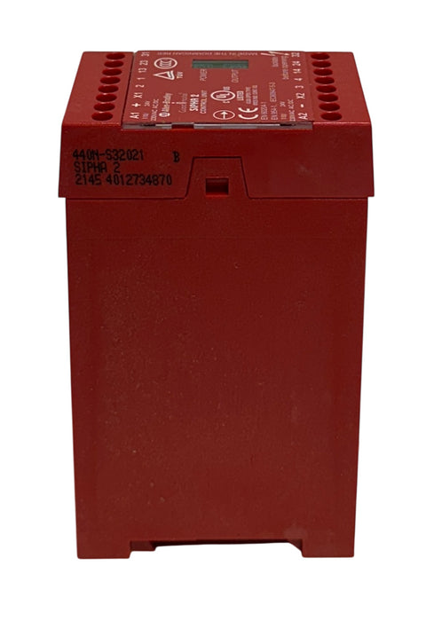 Allen-Bradley 440N-S32021 /B Guardmaster Sipha 2 Safety Relay Control Unit NSMP