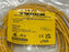 LOT OF 4 TURCK PKG 3M-5 M8 Female Straight 3-Pin Cordset 5 m Yellow U2515-7 NSMP