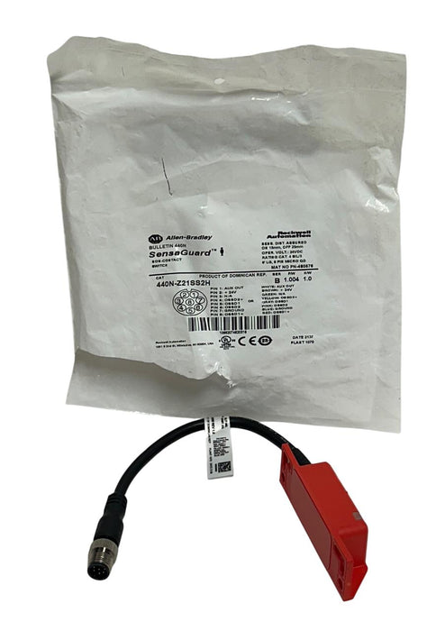 ALLEN BRADLEY 440N-Z21SS2H /B SensaGuard NON-CONTACT SWITCH 440NZ21SS2H NSMP *