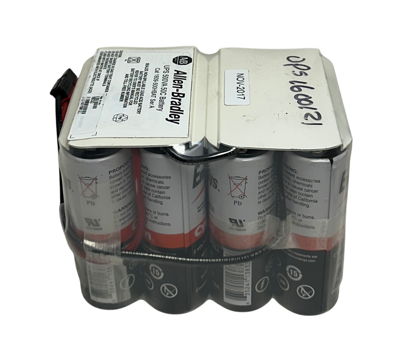 ALLEN BRADLEY 1609-500HBAT /A UPS 500VA 50C BATTERY FOR POWER SUPPLY OEM NSNP