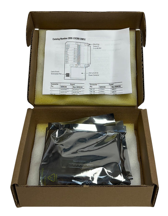 ALLEN BRADLEY 2090-U3CBB-DM44 /A ULTRA 3000 BREAKOUT BOARD KIT 44-PIN MALE NSMP