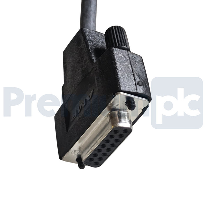 HEIDENHAIN 370747-09 Encoder Adapter Cable 42B012 12-P D-sub 15-P Length 9m NSMP