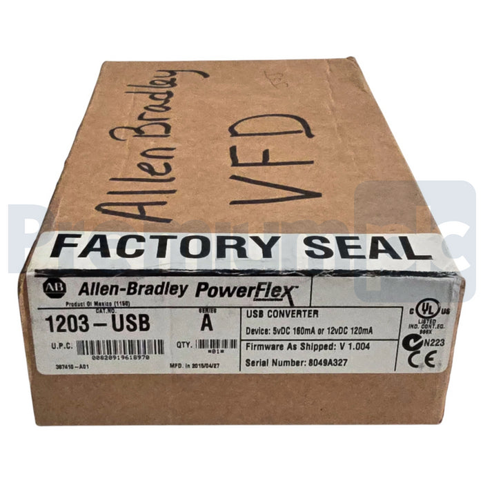 Allen Bradley 1203-USB /A SCANport/DPI/DSI USB Converter Kit for PowerFlex NSFS