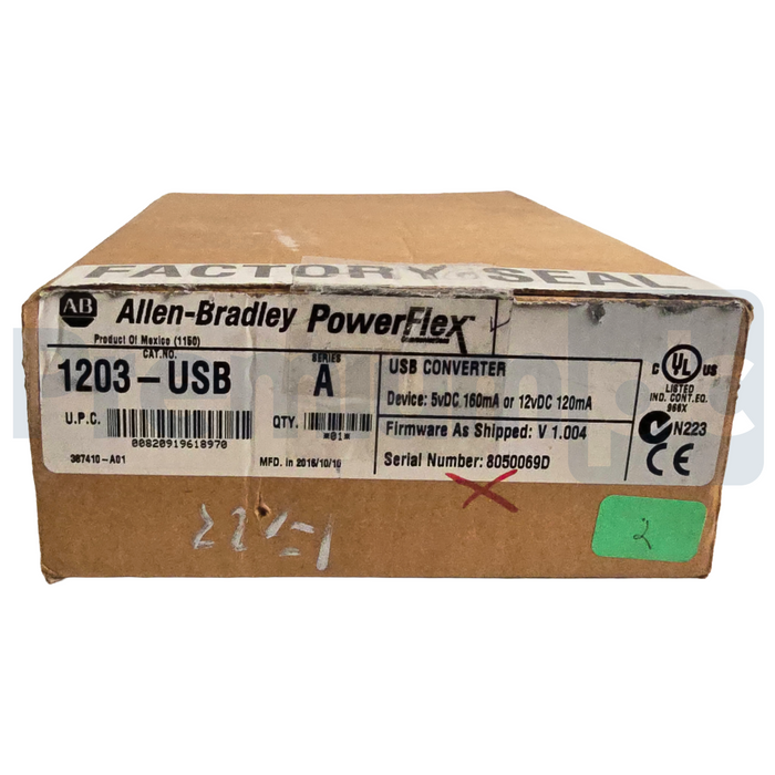 Allen Bradley 1203-USB /A SCANport/DPI/DSI USB Converter Kit for PowerFlex NSMP