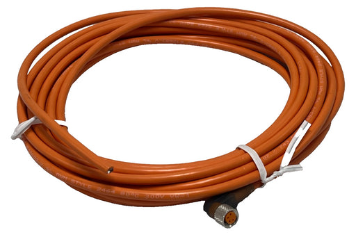 (2)Lumberg Automation RKMWV 4-07/5M M12 Cordset 4Pin Right Angle Female 5m Cable