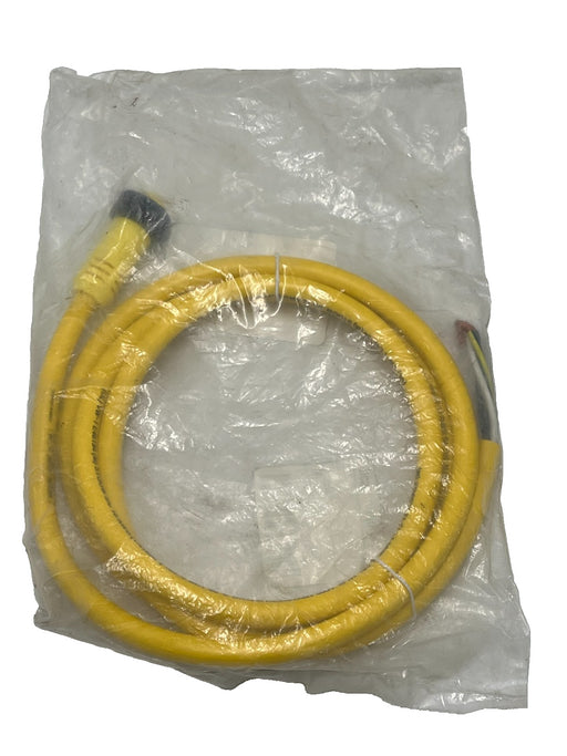 Brad Molex 103000A01F060 M12 Cordset 4-Pin Right Angle Female 6ft Cable, NSMP