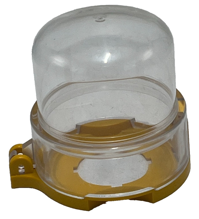 (2) Eaton M22-PL-PV Sealing Shroud for 22.5mm Pushbutton E-Stop Clear Cover IP65