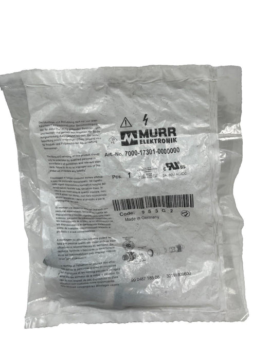 Murr Elektronik 7000-17301-0000000 M12 Male Connector 8-Pin A-Code IP67, NSMP