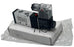 Ohlson 4V210-08-DC24V Pneumatic Solenoid Valve 5/2 Way 1/4" NPT 24VDC, NSMP