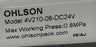 Ohlson 4V210-08-DC24V Pneumatic Solenoid Valve 5/2 Way 1/4" NPT 24VDC, NSMP