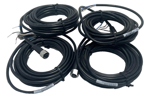 (4) BANNER MQDC-WDSS-0515 CORDSET M12 FEMALE STRAIGHT 5M MQDCWDSS0515, NSNP