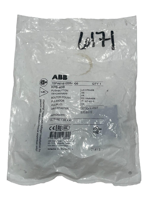 ABB 1SFA616105R4006 Modular Pilot Light 24VAC/DC LED Yellow 22mm KP6-40B NSFS