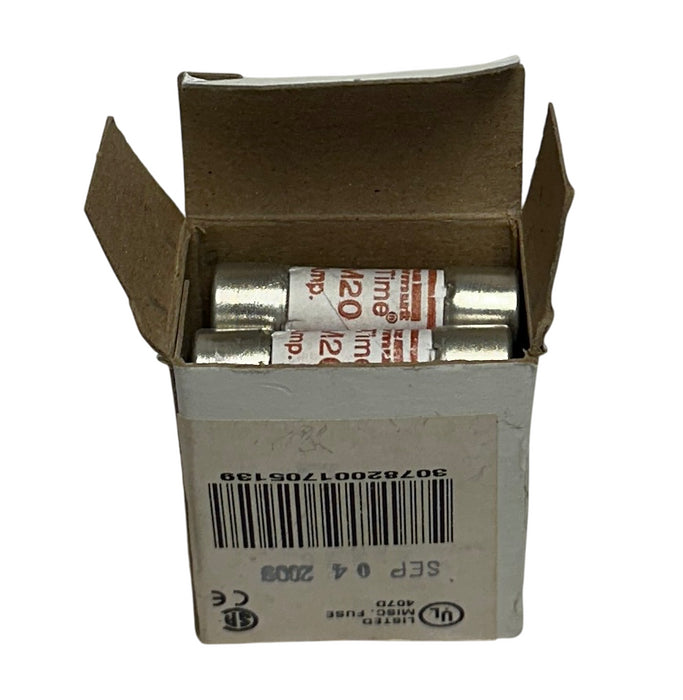 10 FERRAZ SHAWMUT OTM20 ONE-TIME FUSES FAST-ACTING 20A 250VAC 10kA IR OEM NSMP