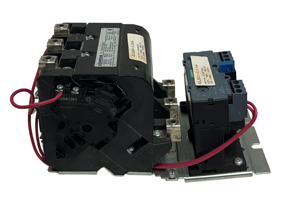 For Parts SIEMENS 14HU+32A / 14HU 32A SIZE 3 MOTOR STARTER 90A 600VAC 3PH *READ