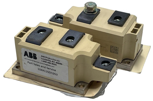 (2)  GE SEMIKRON SKKT250 Dual SCR Module 250A 1400V 104X125DC053 Thyristor Diode