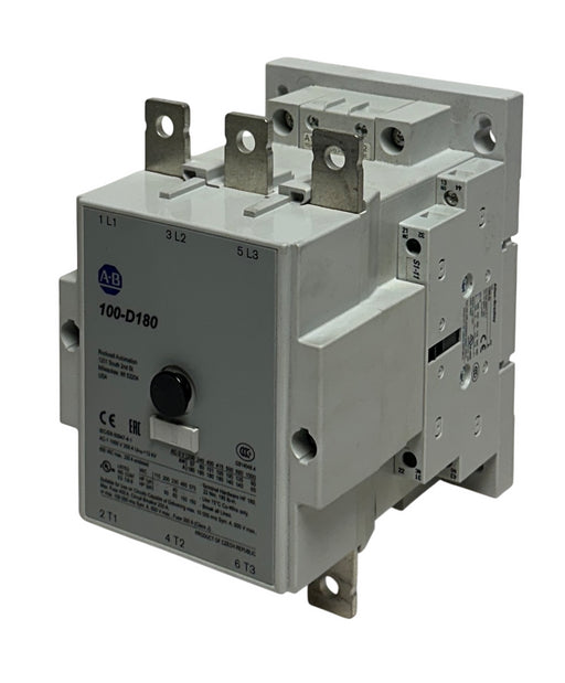 ALLEN BRADLEY 100-D180D11 /B BULLETIN 100 IEC CONTACTOR 180A 3-P 110/120VAC NSMP
