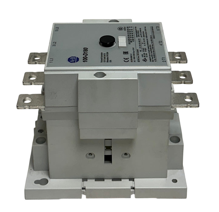 ALLEN BRADLEY 100-D180D11 /B BULLETIN 100 IEC CONTACTOR 180A 3-P 110/120VAC NSMP