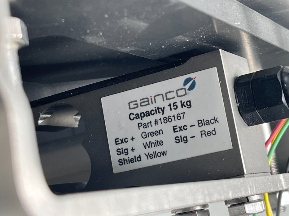 GAINCO DURAWEIGH 10x10" INDUSTRIAL BENCH SCALE BASE IP66 Washdown Food Grade S.S