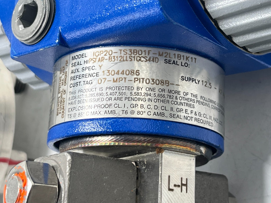 FOXBORO IGP20-TS3B01F-M2L1B1K1T SMART PRESSURE TRANSMITTER 0-150 psi