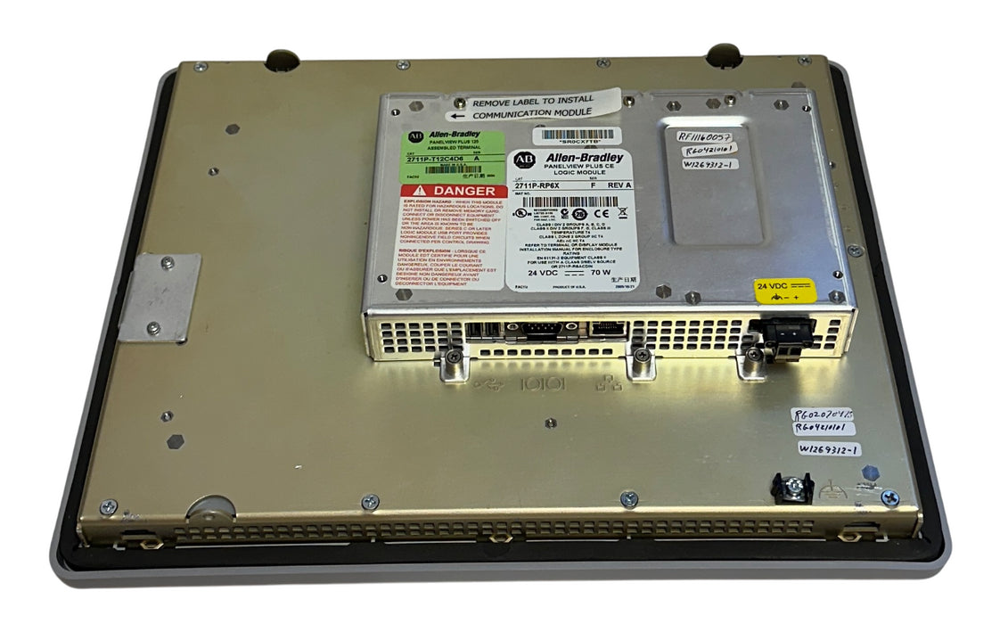 ALLEN BRADLEY 2711P-T12C4D6 /A PanelView Plus 1250 TERMINAL TOUCH ENet REMAN *