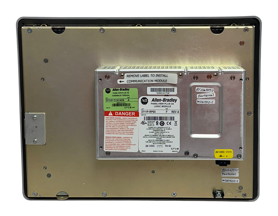 ALLEN BRADLEY 2711P-T12C4D6 /A PanelView Plus 1250 TERMINAL TOUCH ENet REMAN *
