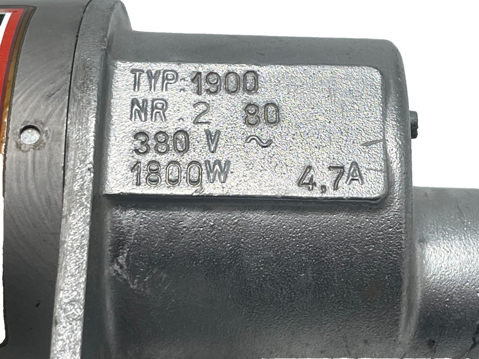 LEISTER TYP 1900 Housing for 380V 1.8kW 4.7A Heating Element Industrial Air Heat