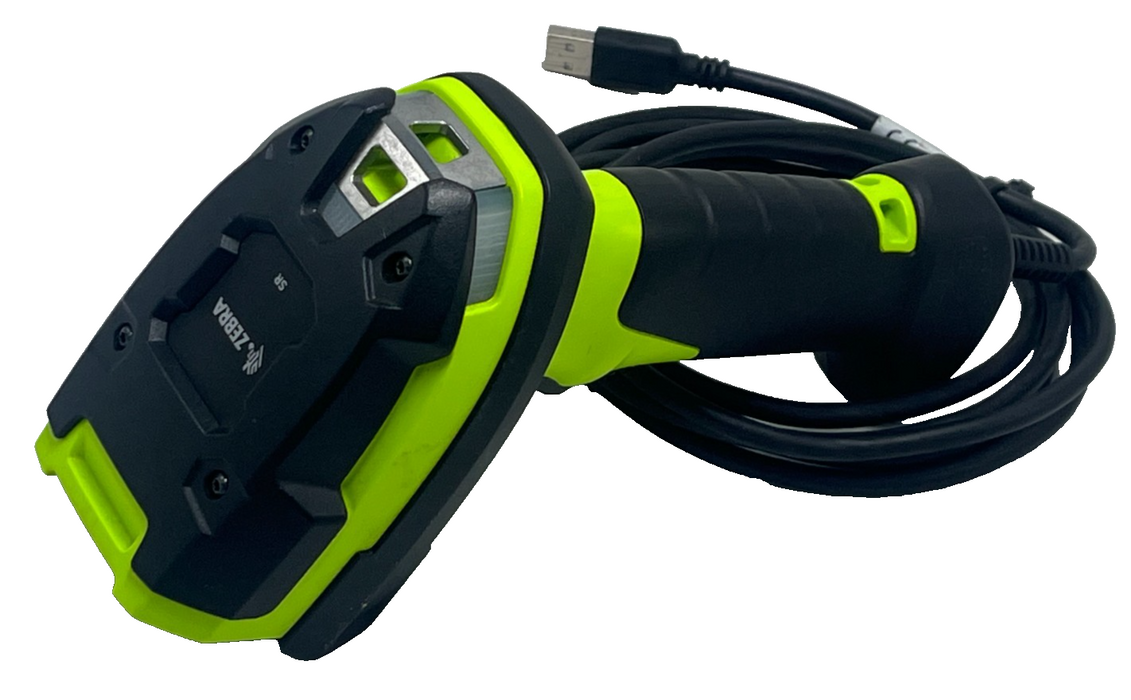 ZEBRA DS3608 Ultra-Rugged Industrial 1D/2D Barcode Scanner Kit USB CBA-U46-S07ZA