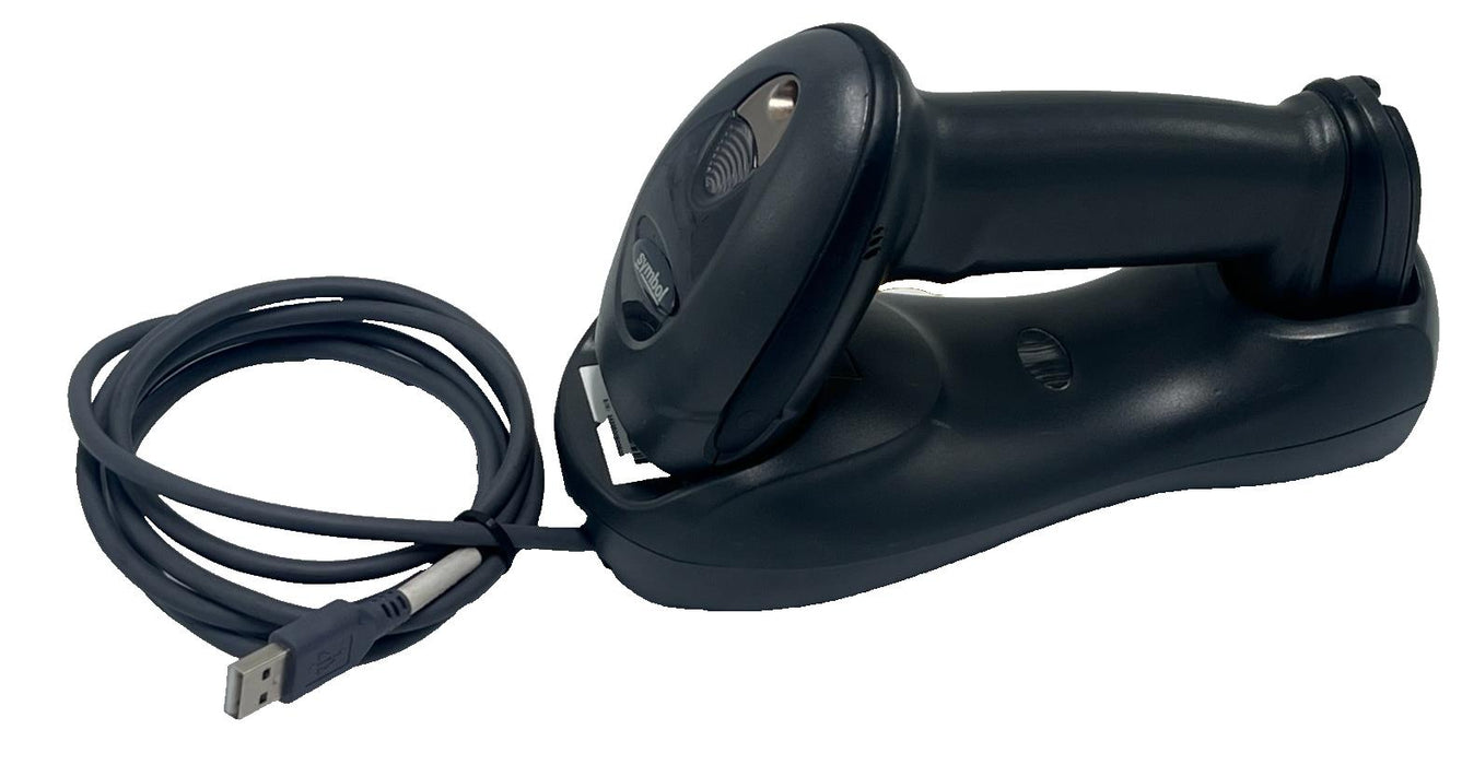 SYMBOL DS6878-SR20117WR Wireless Barcode Scanner w/ Charging Cradle & USB Cable