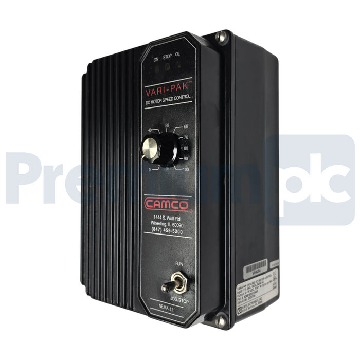 KB Electronics CAMCO 92A61633010000 Vari-Pak DC Motor Speed Control 1HP NUPI