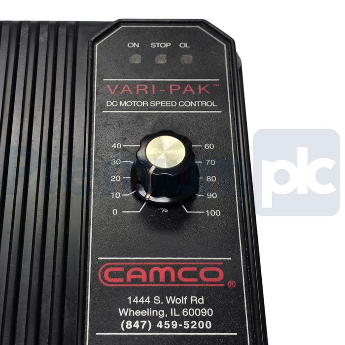 KB Electronics CAMCO 92A61633010000 Vari-Pak DC Motor Speed Control 1HP NUPI