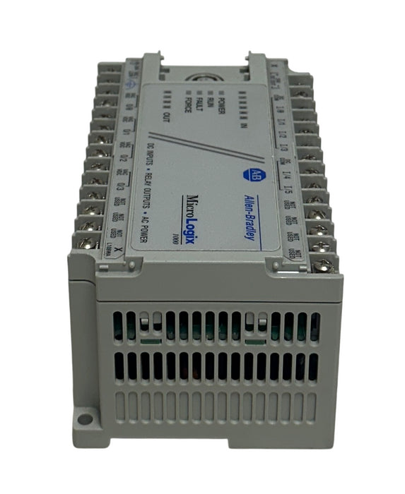 ALLEN BRADLEY 1761-L10BWA /F MicroLogix 1000 PROGRAMMABLE CONTROLLER 24VDC USNP