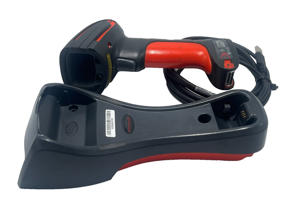 HONEYWELL 1981iER-3 Granit Industrial 2D Barcode Scanner w/ CCB02 Base & Cable
