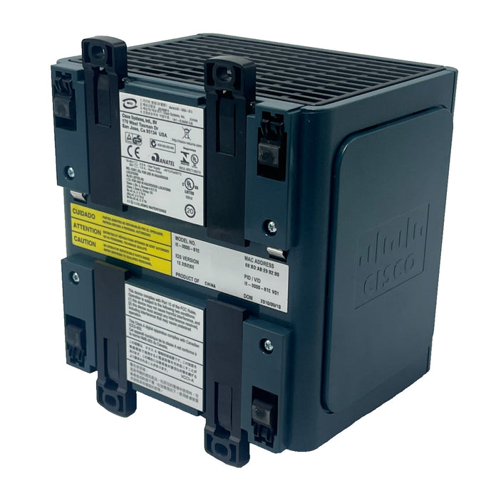 CISCO IE-3000-8TC 8-Port 10/100 Indust. Ethernet Switch Managed DIN Rail Mount