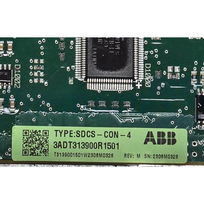 ABB 3ADT313900R1501 | SDCS-CON-4 DCS800 DC Drive Control Board Rev. M USPI