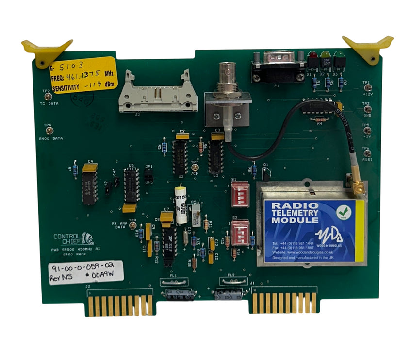 CONTROL CHIEF 91-00-0-059-02 / 9100005902 REMOTE TRANSMITTER BOARD SR500 USNP