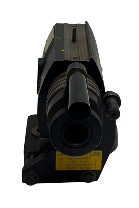 THE WELDON TOOL COMPANY MODEL 200 END MILL SHARPENING FIXTURE AIRFLOW USNP