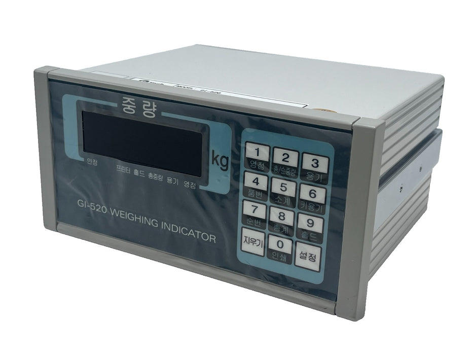 G TECH GI-520 Digital Weighing Indicator w/ CBDS-1T 1-Ton 2000lb Load Cell Kit