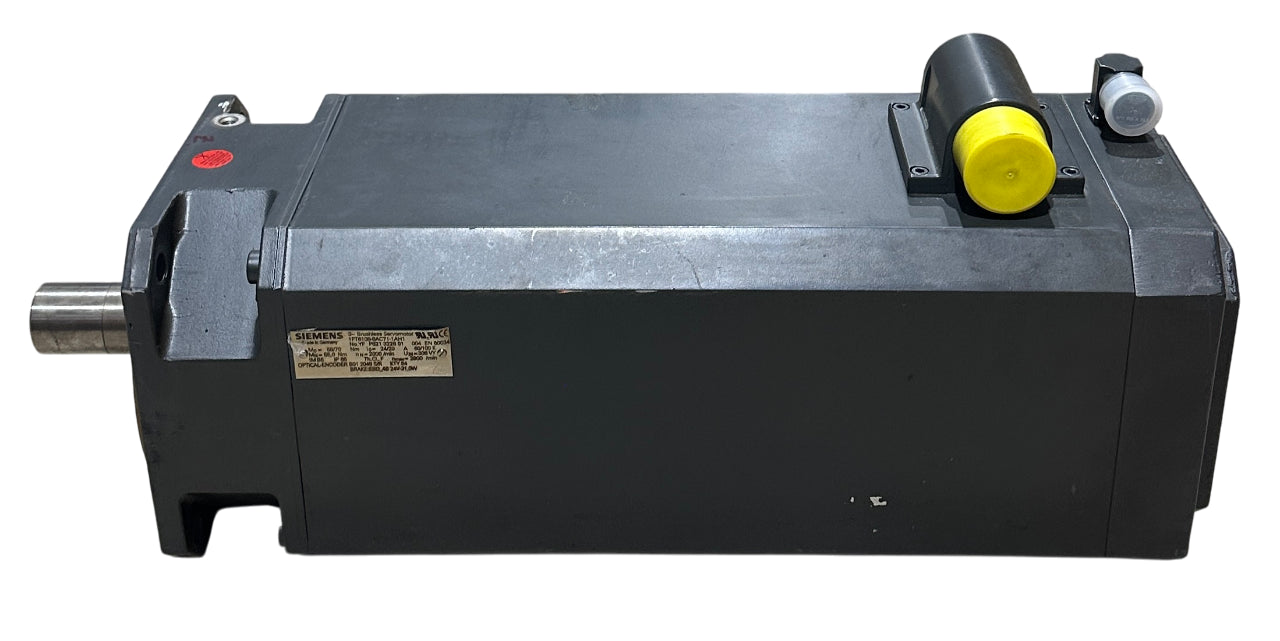 SIEMENS 1FT6108-8AC71-1AH1 SIMOTICS Servo Motor B01 2048 S/R / EBD_4B 24V-31 REP