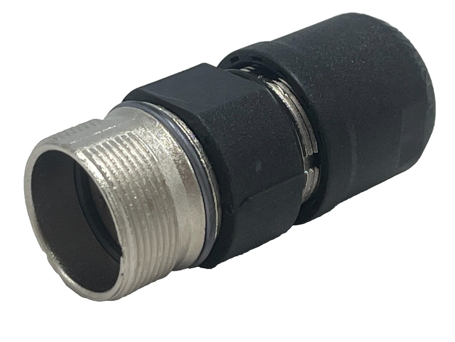 (2) Heidenhain 291698-02 M23 Female Connector 12Pin Circular Coupling Solder New