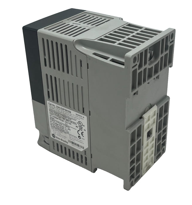 ALLEN-BRADLEY 22A-D2P3N104 PowerFlex 4 AC Drive 1.0HP 480V Ser A FRN 5.01 VFD